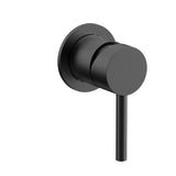 Profile III Shower/ Bath Wall Mixer with 65mm Round Plate, PVD Brushed Gunmetal