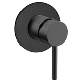 Profile III Shower/ Bath Wall Mixer with 95mm Round Plate, PVD Brushed Gunmetal