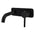 Profile III 150mm Basin/ Bath Wall Mixer Set with Rectangular Plate, Chromium Matte Black