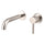 Profile III 180mm Basin/ Bath Wall Mixer Set, Brushed SS Nickel
