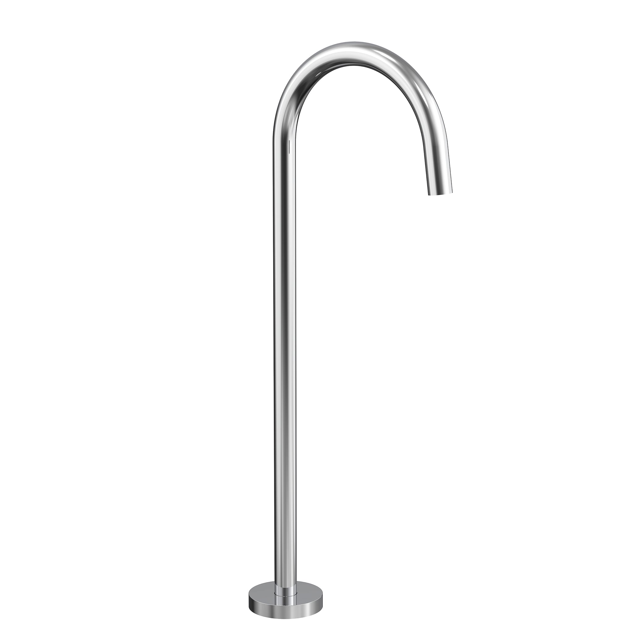 Profile III Floor Mounted Basin/ Bath Spout, Polished Chrome