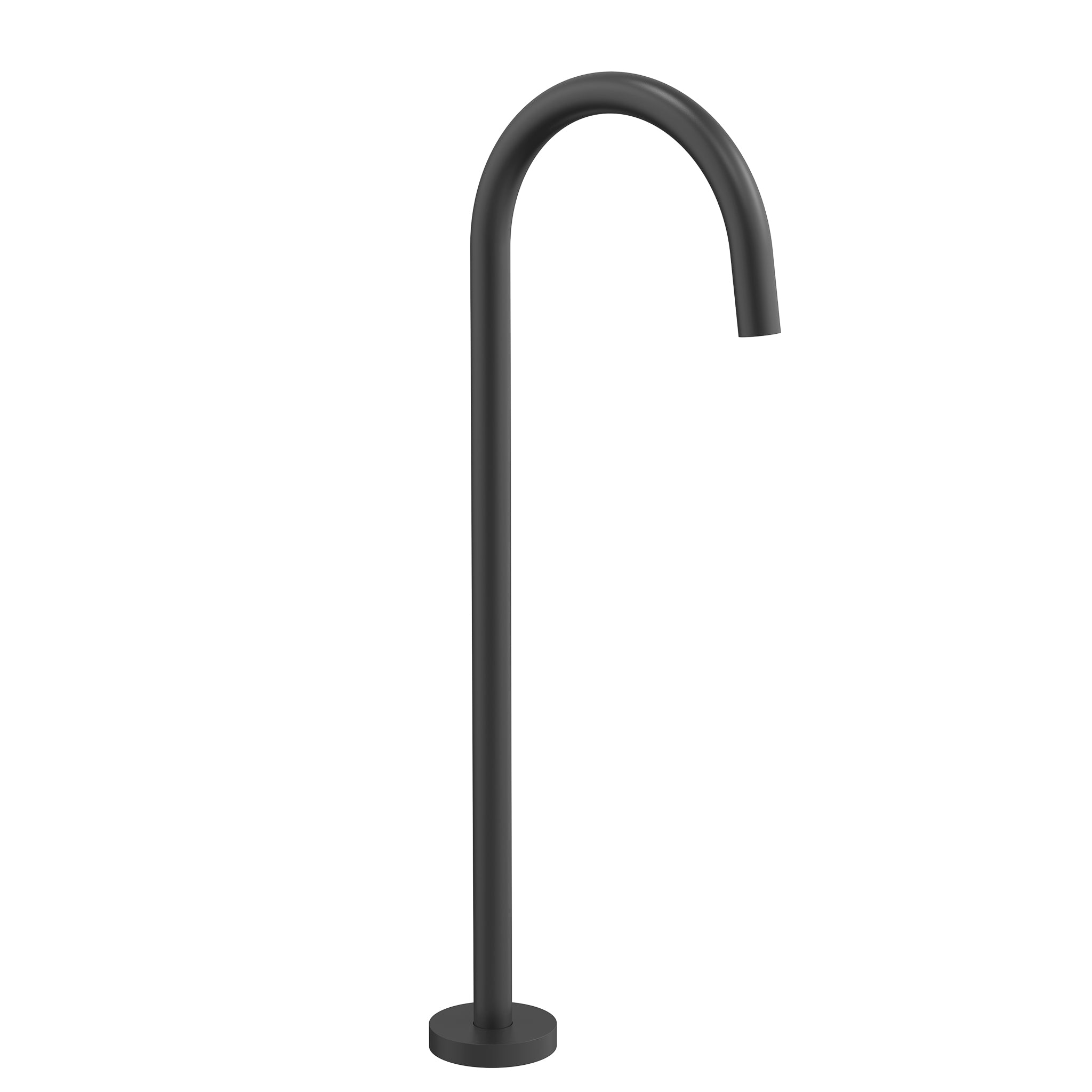 Profile III Floor Mounted Basin/ Bath Spout, Chromium Matte Black