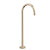 Profile III Floor Mounted Basin/ Bath Spout, Glazed PVD Brushed Brass (Gold)