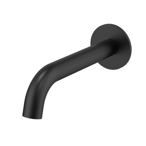Profile III 180mm Basin/ Bath Wall Spout, Chromium Matte Black