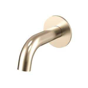 Profile III 110mm Basin/ Bath Wall Spout, PVD Brushed Brass (Gold)