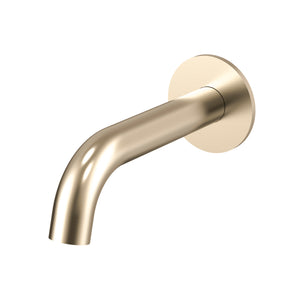 Profile III 150mm Basin/ Bath Wall Spout, PVD Brushed Brass (Gold)