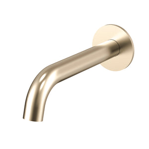 Profile III 180mm Basin/ Bath Wall Spout, PVD Brushed Brass (Gold)