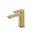 Kiki Short Basin Mixer, PVD Brushed Brass (Gold)