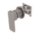 Kiki Shower/ Bath Wall Mixer with Round Plates, Brushed Gunmetal
