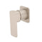 Kiki Shower/ Bath Wall Mixer with Square Plates, Brushed Nickel