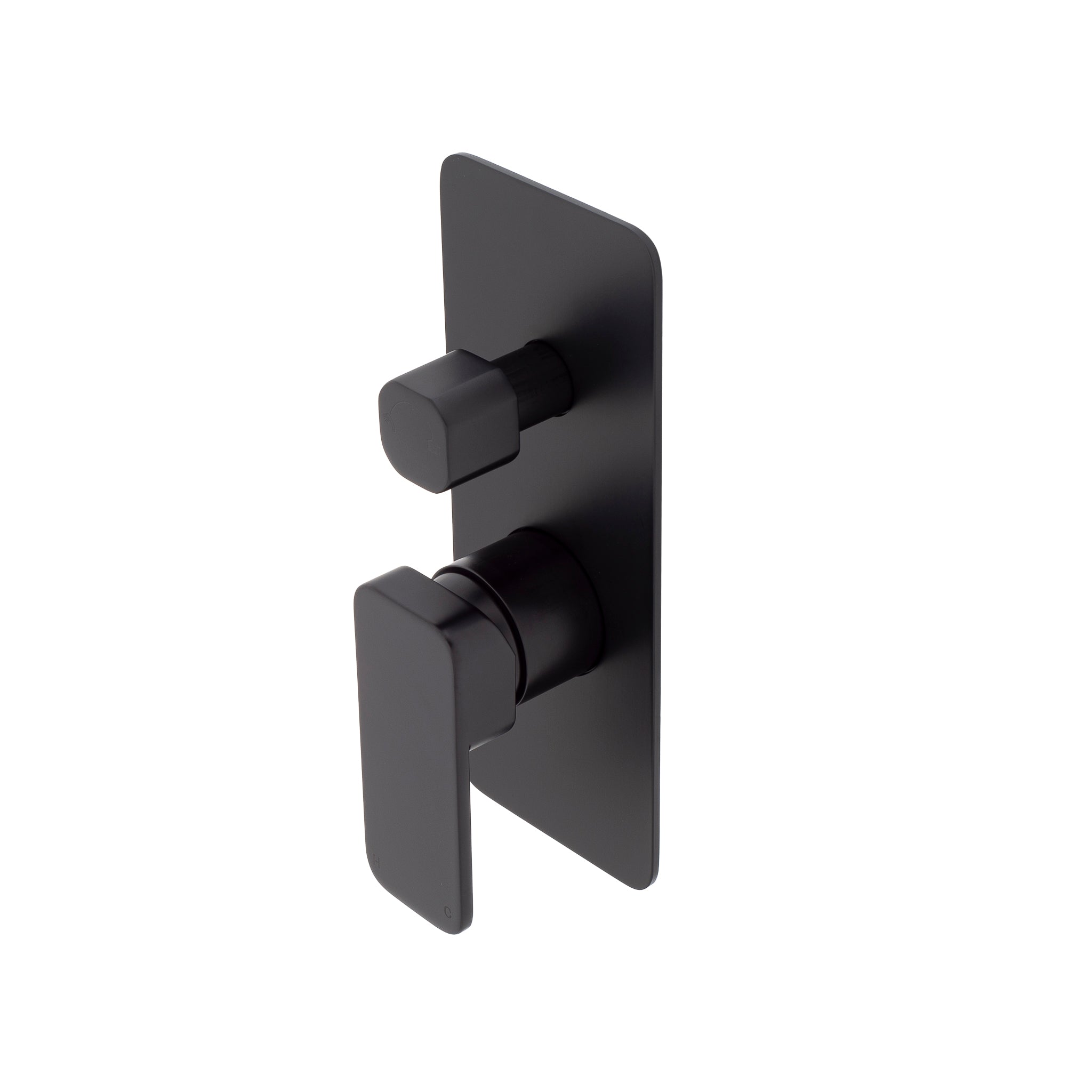 Kiki Shower/ Bath Wall Mixer with Diverter, Matte Black