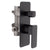 Kiki Shower/ Bath Wall Mixer with Diverter, Matte Black