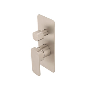 Kiki Shower/ Bath Wall Mixer with Diverter, Brushed Nickel