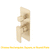 Kiki Shower/ Bath Wall Mixer with Diverter, PVD Brushed Brass (Gold)