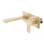 Kiki Wall Mounted Basin/ Bath Mixer with Spout, PVD Brushed Brass (Gold)