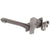 Kiki Wall Mounted Basin/ Bath Mixer with Spout and Square Plates, Brushed Gunmetal
