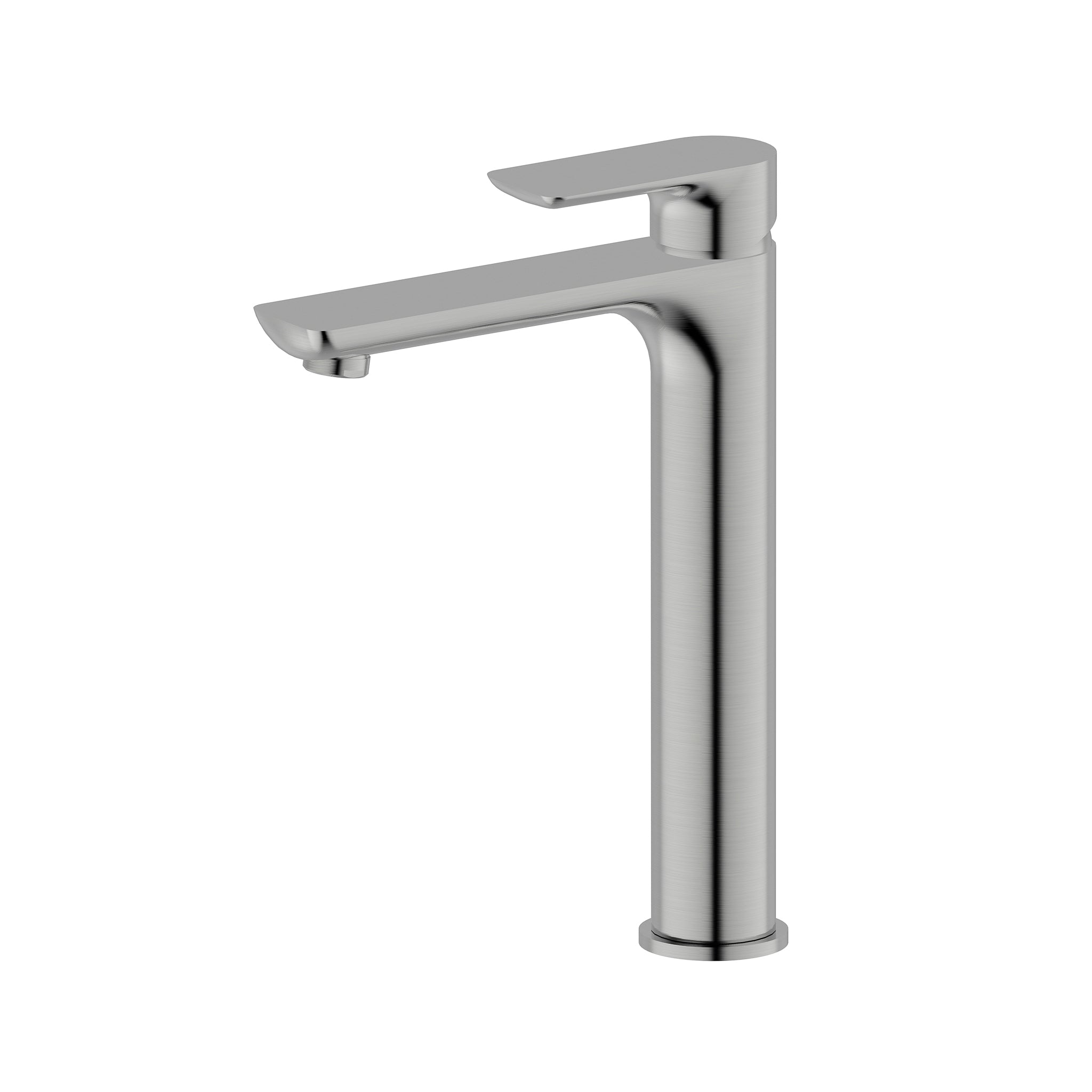 Jena Tall Basin Mixer, Brushed Nickel