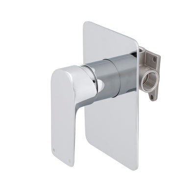 Jena Shower/ Bath Wall Mixer, Polished Chrome