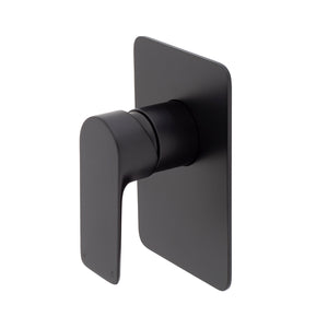 Jena Shower/ Bath Wall Mixer, Matte Black