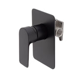 Jena Shower/ Bath Wall Mixer, Matte Black