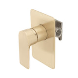 Jena Shower/ Bath Wall Mixer, PVD Brushed Brass (Gold)