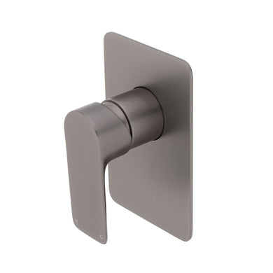 Jena Shower/ Bath Wall Mixer, PVD Brushed Gunmetal