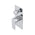 Jena Shower/ Bath Wall Mixer with Diverter, Polished Chrome