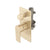 Jena Shower/ Bath Wall Mixer with Diverter, PVD Brushed Brass (Gold)