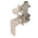 Jena Shower/ Bath Wall Mixer with Diverter and Square Plates, Brushed Nickel