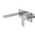 Jena Wall Mounted Basin/ Bath Mixer with Spout, Polished Chrome
