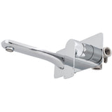 Jena Wall Mounted Basin/ Bath Mixer with Spout, Polished Chrome