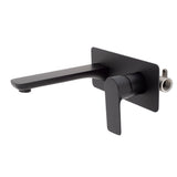 Jena Wall Mounted Basin/ Bath Mixer with Spout, Matte Black