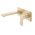 Jena Wall Mounted Basin/ Bath Mixer with Spout, PVD Brushed Brass (Gold)