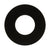 95mm Round Plate for Profile III Shower Mixer, Chromium Matte Black
