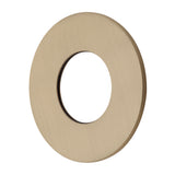 95mm Round Plate for Profile III Shower Mixer, PVD Brushed Brass Gold