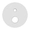 180mm Round Plate for Profile III Shower Mixer with Diverter, Polished Chrome