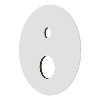 180mm Round Plate for Profile III Shower Mixer with Diverter, Polished Chrome