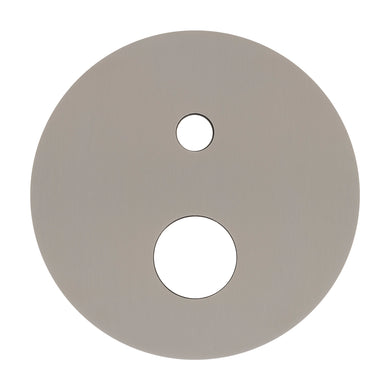 180mm Round Plate for Profile III Shower Mixer with Diverter, Brushed SS Nickel