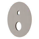 180mm Round Plate for Profile III Shower Mixer with Diverter, Brushed SS Nickel