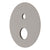 180mm Round Plate for Profile III Shower Mixer with Diverter, Brushed SS Nickel
