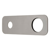200mm x 65mm Rectangular Plate for Profile III Wall Mixer Set, Brushed SS Nickel