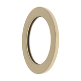 Round 60mm Plate for Kiki/Jena Wall Mixer, PVD Brushed Bass (Gold)