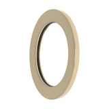 Round 60mm Plate for Kiki/Jena Wall Mixer, PVD Brushed Bass (Gold)