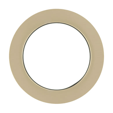 Round 60mm Plate for Kiki/Jena Wall Mixer, PVD Brushed Bass (Gold)