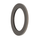 Round 60mm Plate for Kiki/Jena Wall Mixer, PVD Brushed Gunmetal