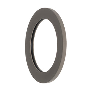 Round 60mm Plate for Kiki/Jena Wall Mixer, PVD Brushed Gunmetal