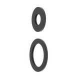 Round 60mm & 45mm Plates for Kiki/Jena Wall Diverter, Matte Black