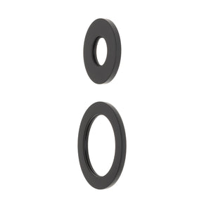 Round 60mm & 45mm Plates for Kiki/Jena Wall Diverter, Matte Black