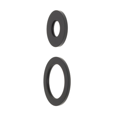 Round 60mm & 45mm Plates for Kiki/Jena Wall Diverter, Matte Black