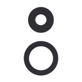 Round 60mm & 45mm Plates for Kiki/Jena Wall Diverter, Matte Black